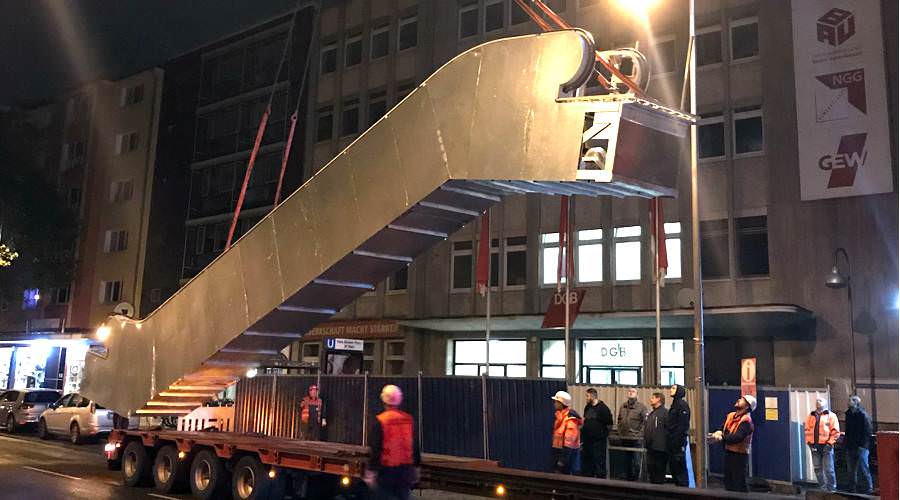 品牌實(shí)力鑄造歐洲經(jīng)典-德國(guó)科隆地鐵大高度公交型自動(dòng)扶梯項(xiàng)目順利交付安裝